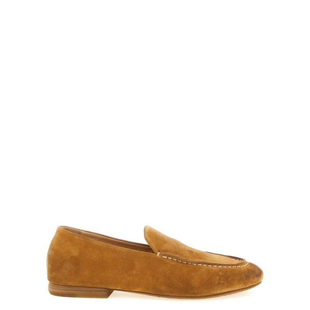 Marsell Brown Calfskin Slip-On Men's Loafers